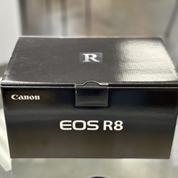 Canon EOS R8 24.2MP Mirrorless Camera FF 