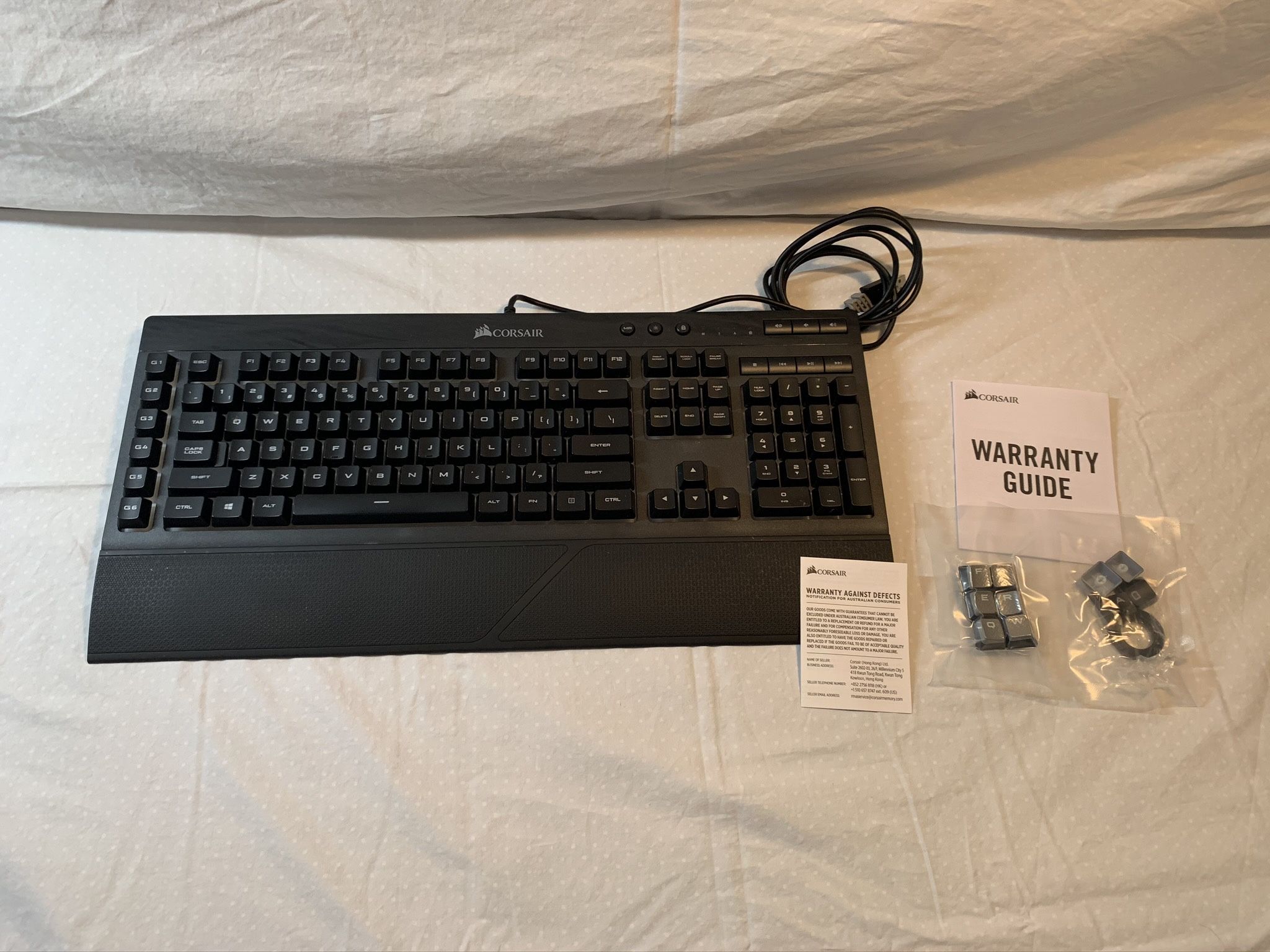 Corsair k55 RGB keyboard