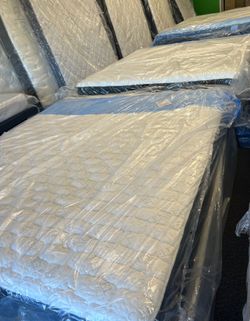 New Mattress Still in Plastic Wrap