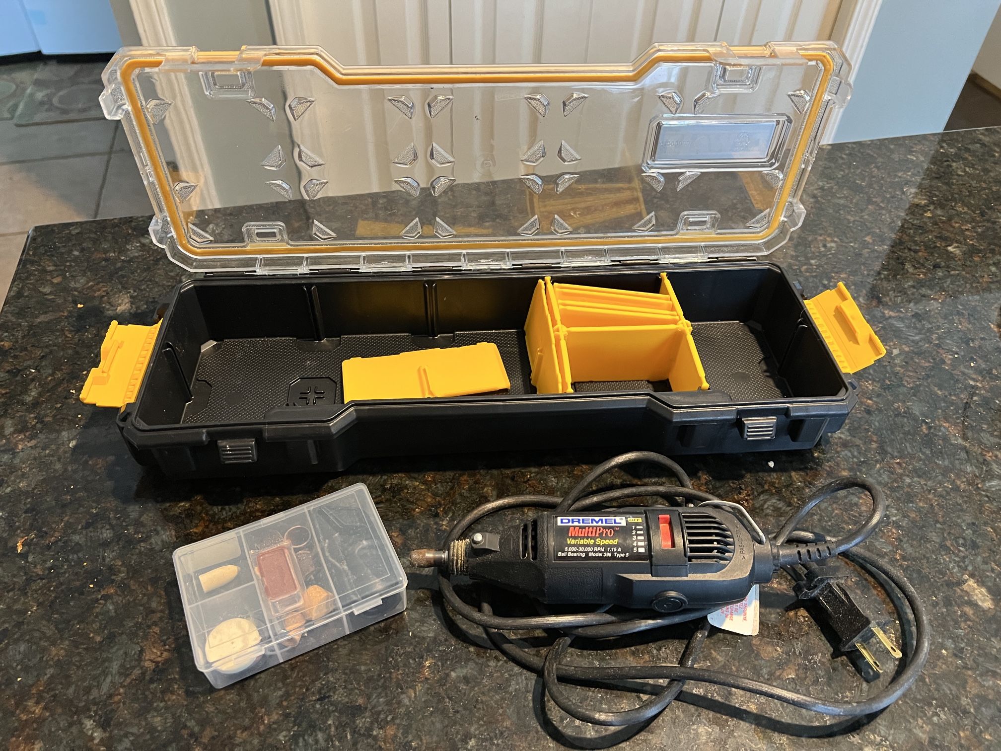 Dremel Tool In DeWalt Case