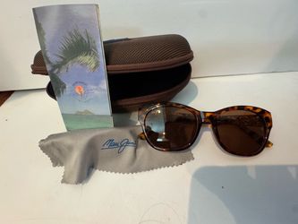 Maui Jim HUMMERAI MJ768-10L Tortoiseshell Brown Polarized Butterfly 135mm