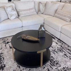 Washable Modular Ivory Sectional