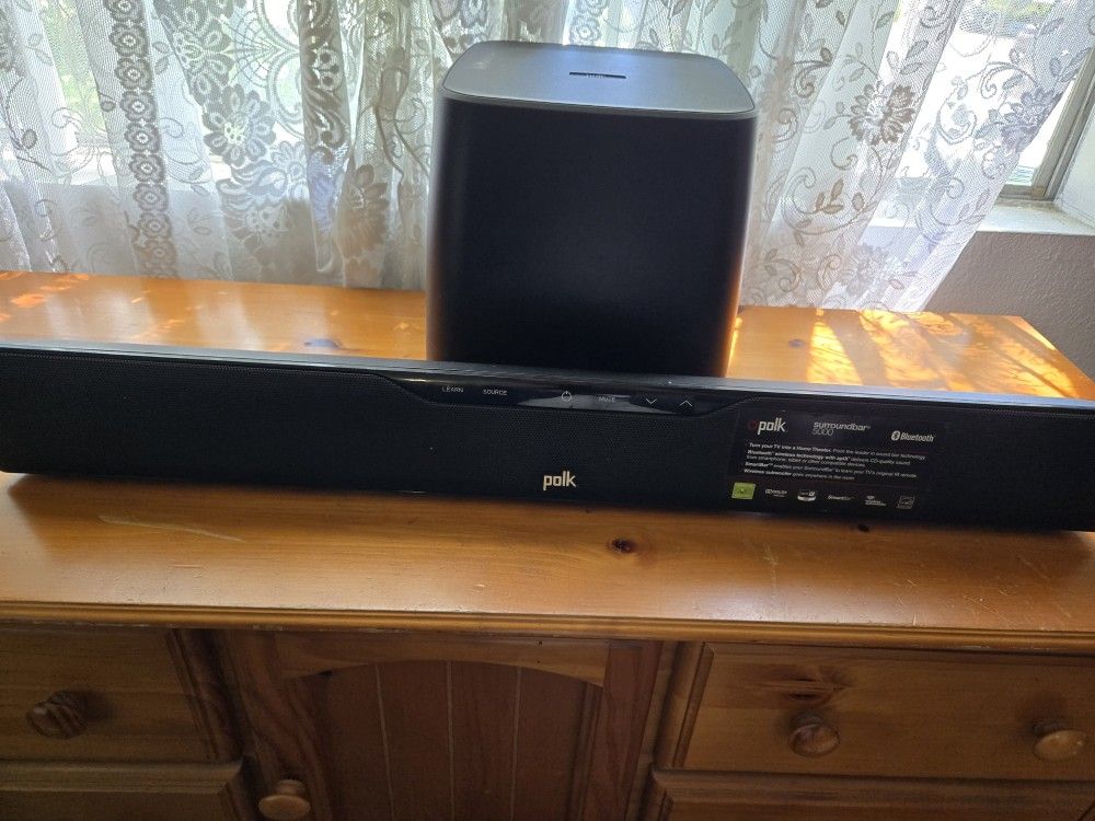 Polk Surroundbar 5000 With Subwoofer