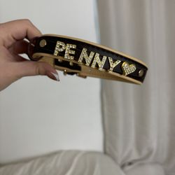 Leather Brown Dog Collar 