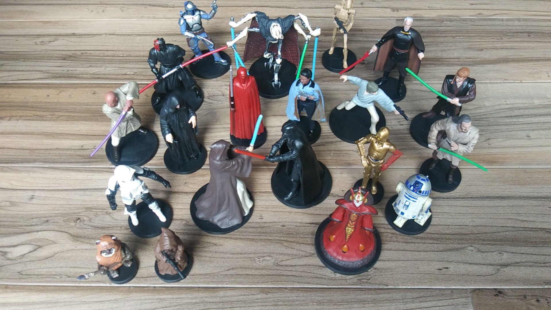 Disney Star Wars figurines/cake toppers