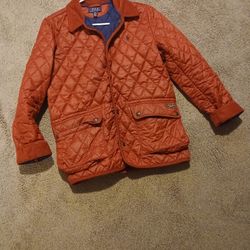 big kig polo coat  like new