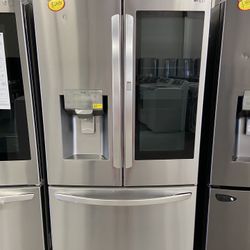 LG Refrigerator Never Used .Up to 50%off. $0 Down payment.Take home today! 