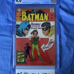 BATMAN #181 CGC 4.0 (DC 1966) 1st app POISON IVY Silver Age