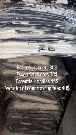 Awful lot of cough syrup t shirts L-XL