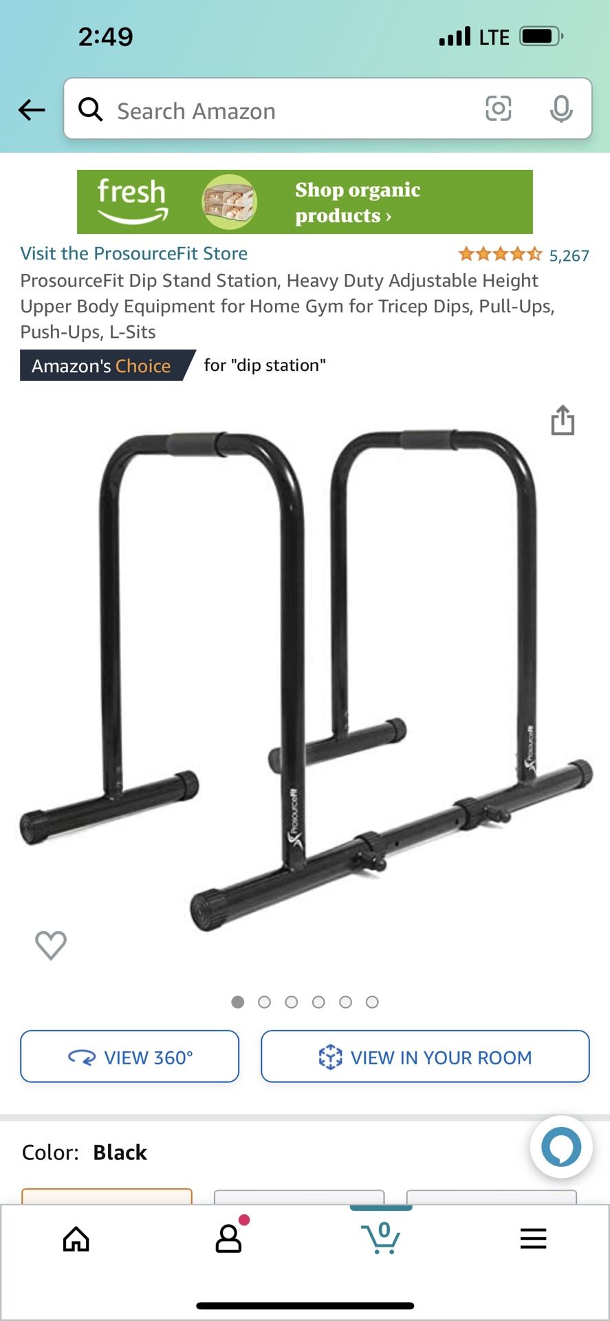 ProsourceFit Dip Stand Station, Heavy Duty 2 Available