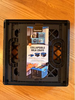 CleverMade Collapsible Milk Crate