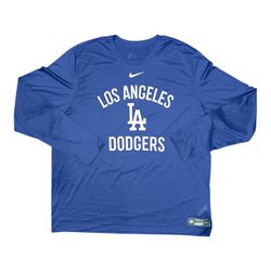 Nike LA Dodgers Dri-FIT Long Sleeve Shirt Men’s XXL New w/ Tags 