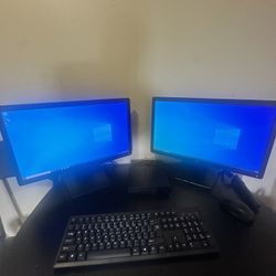 Dell OptiPlex 5060 Mini PC + Dual Monitor Setup - Plug & Play Workstation!