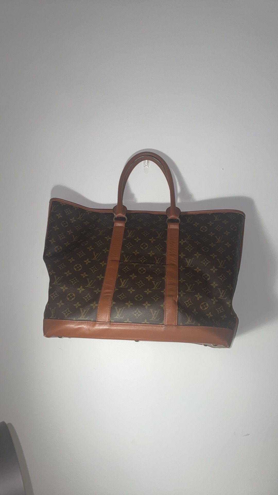 Vintage Louis Vuitton Rare XL Sac Weekend GM Tote Bag