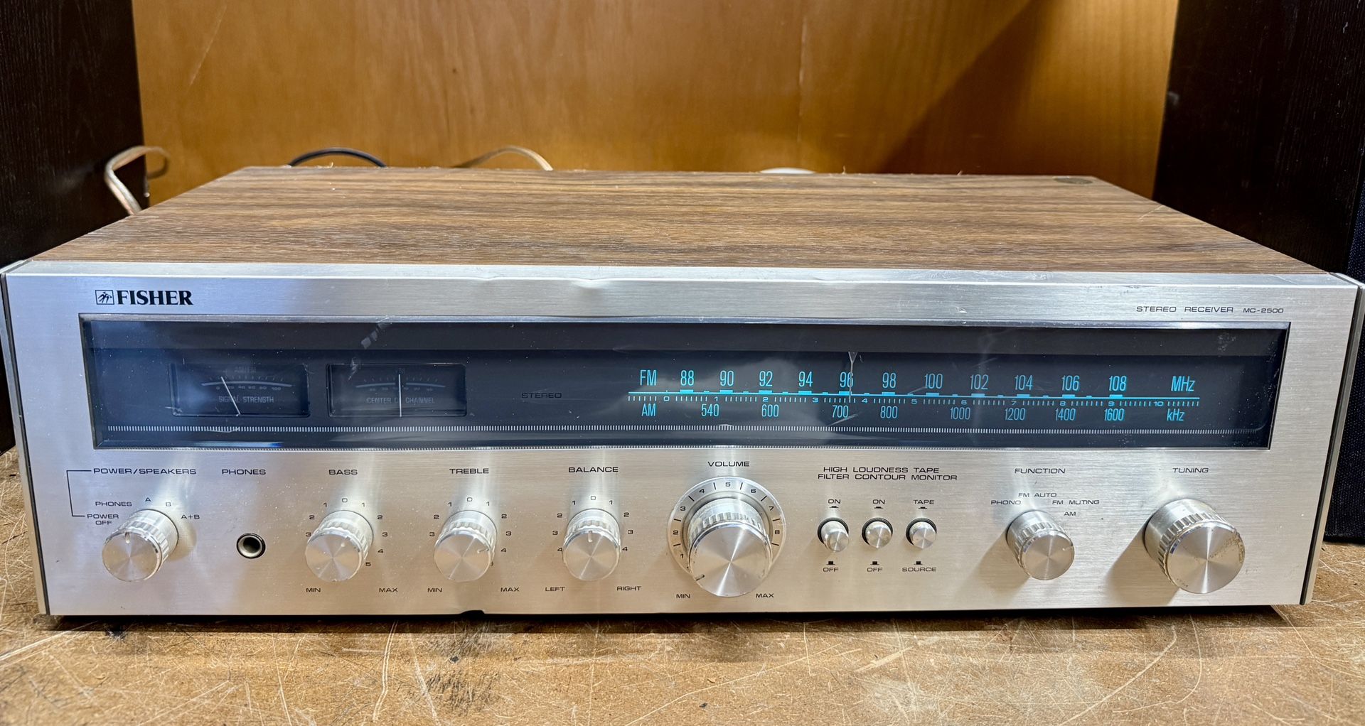 Vintage Fisher Stereo Receiver Model MC-2500