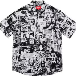 Supreme Vibrations Rayon Shirt Size Large 