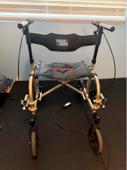 Combo wheelchair/4 wheel walker