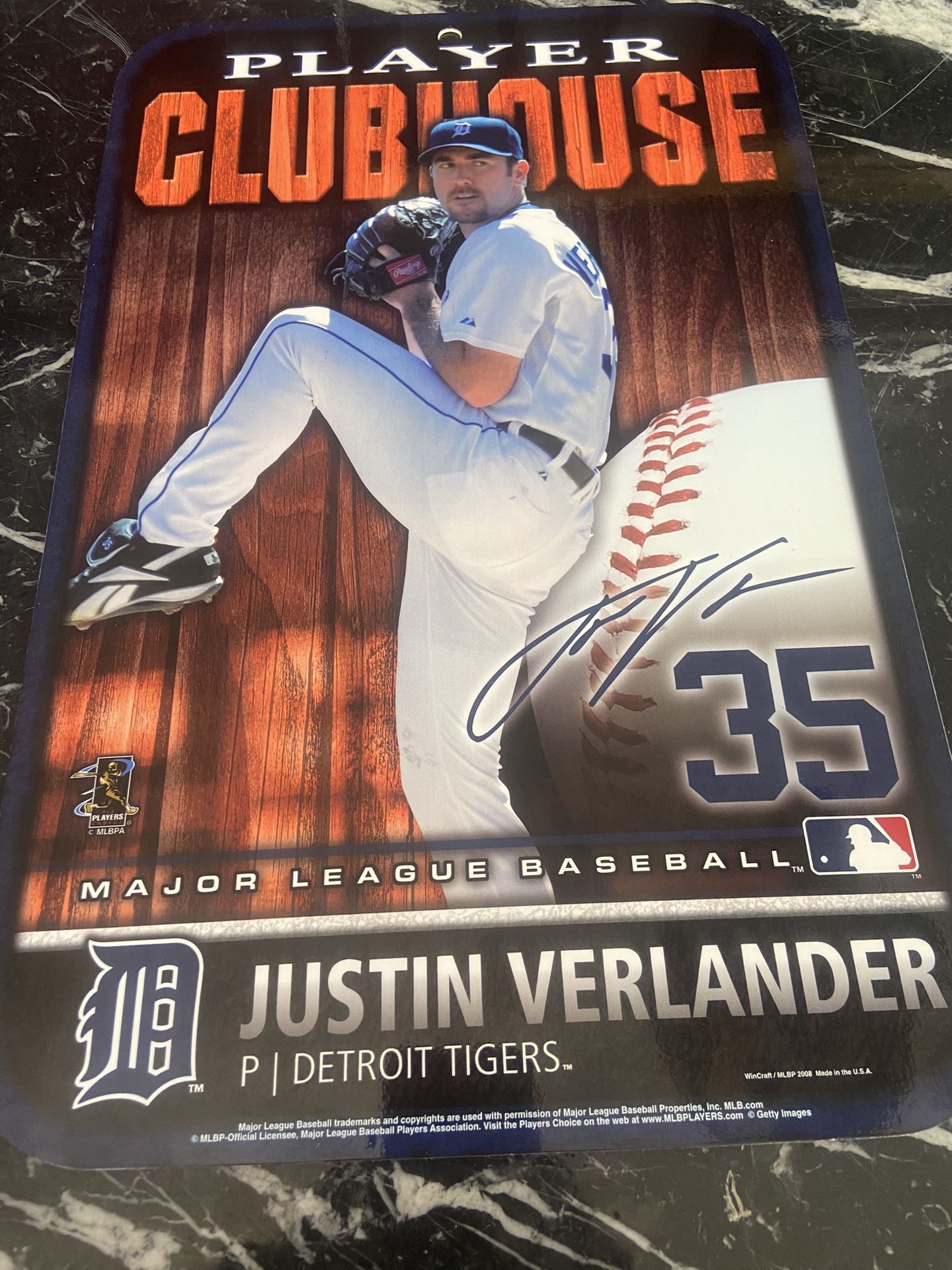 Justin Verlander Poster