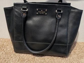 Black Kate Spade tote