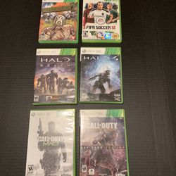 Lot Of 6 XBox 360 Games