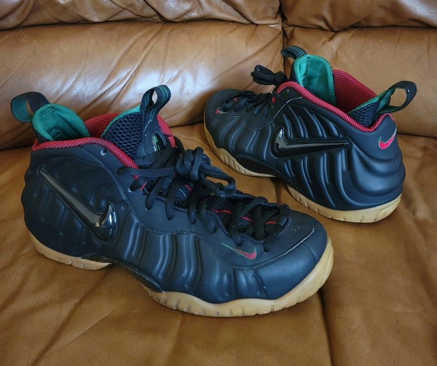 Men's Nike Air Foamposite Pro Gucci Multicolor Gum Size 10