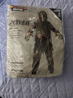 Kids Size Small Zombie Costume