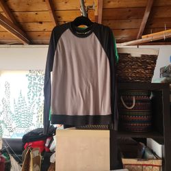 Grey And Black Long Sleeve
