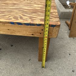 Wooden Tables $10 ( 30 Pcs In Stock )