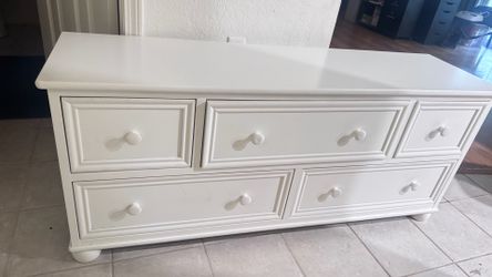 White dresser
