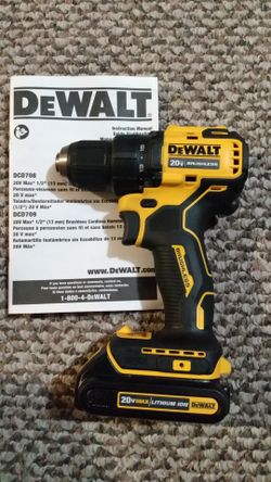 Dewalt brushless 20v T hammer drill 3 speed flexvolt advantage tool only brand new