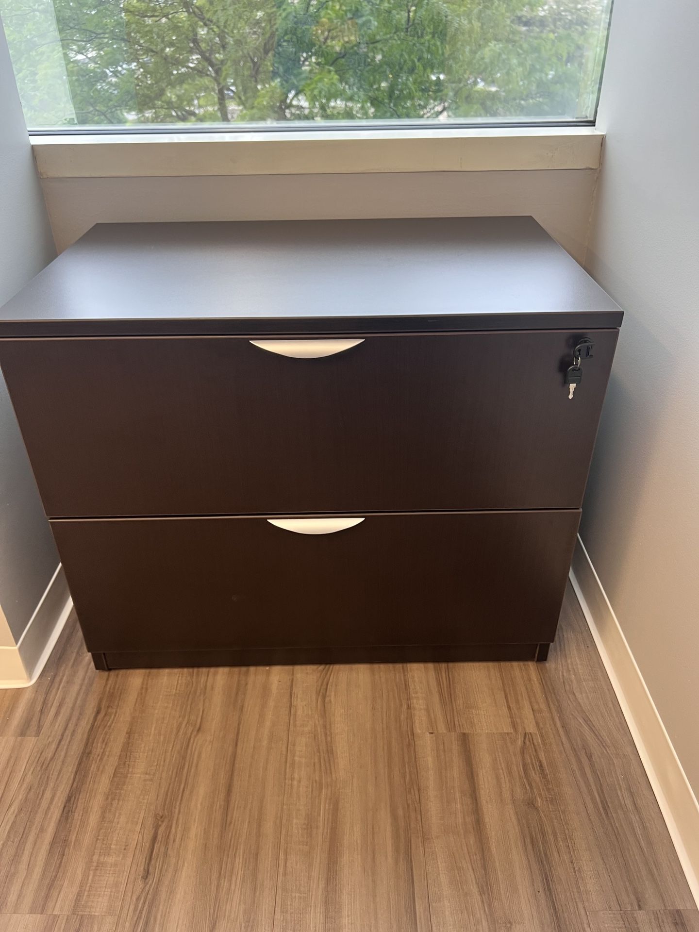 Lateral file cabinet