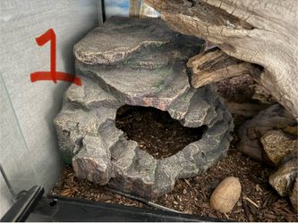 Reptile enclosure accessories
