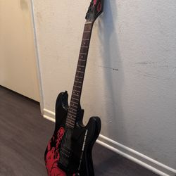 Rare Fireball Whiskey Electric Guitar 