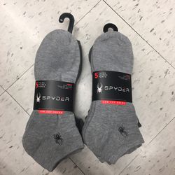 NWT Spyder men’s low cut socks 10 pairs