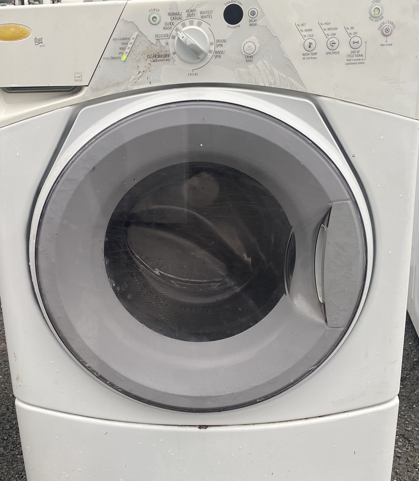 Whirlpool Front Load Dryer 