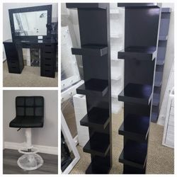 Vanitys Shelves Chair  Available 