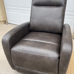 Zero Wall Reclining Sofa Chair W Power Headrest Type-C Charger