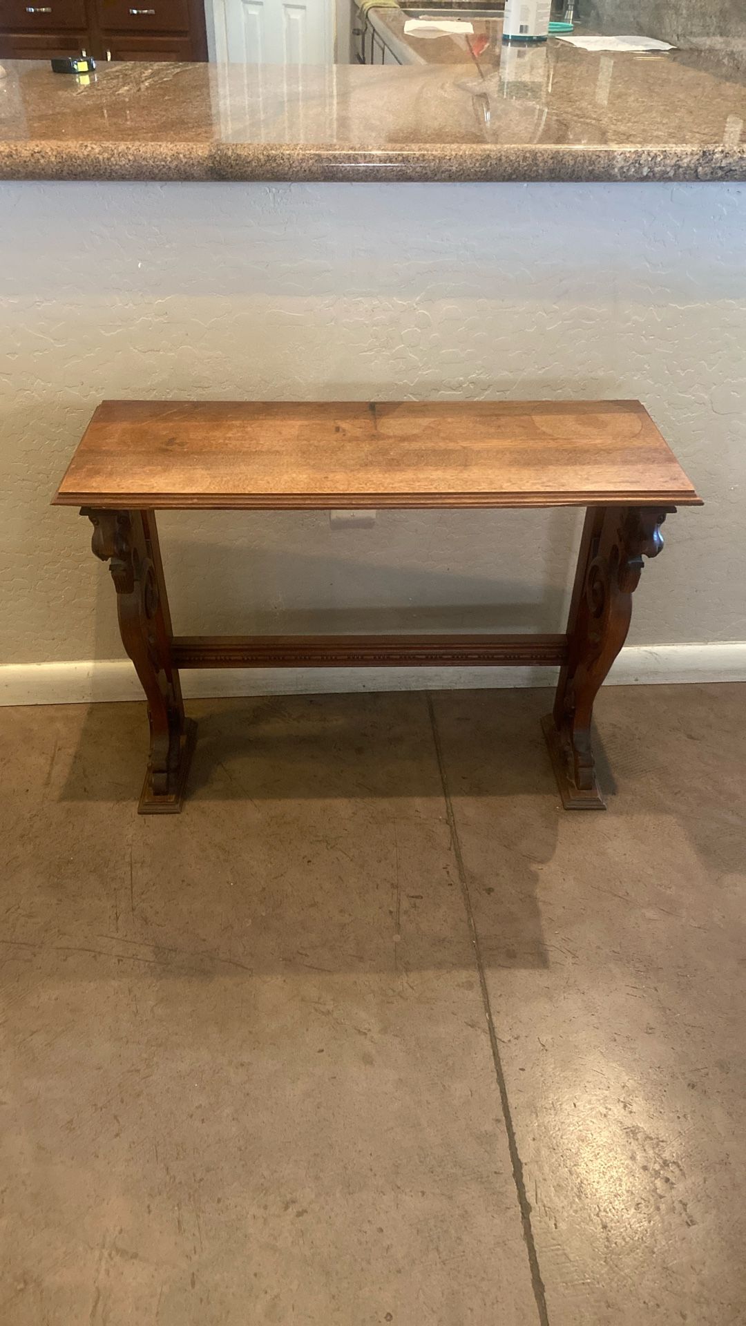 Table Small Wall Table Antique