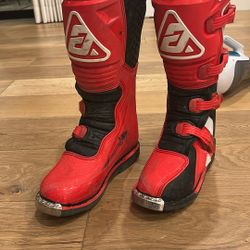 Youth Motorcycle Racing Boots 