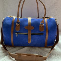 Real Leather Duffle Bag
