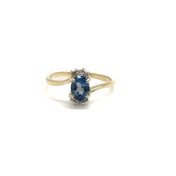 Topaz Lady’s Ring 10K YG EPJ027311