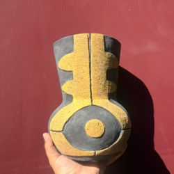 Modern Tribal Style Heavy Decorative Vase – Target Opalhouse (Multiple Available)