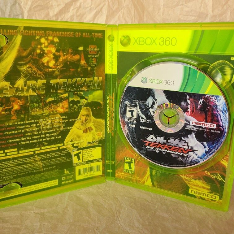 Tekken Tag Tournament 2 (Microsoft Xbox 360, 2012)