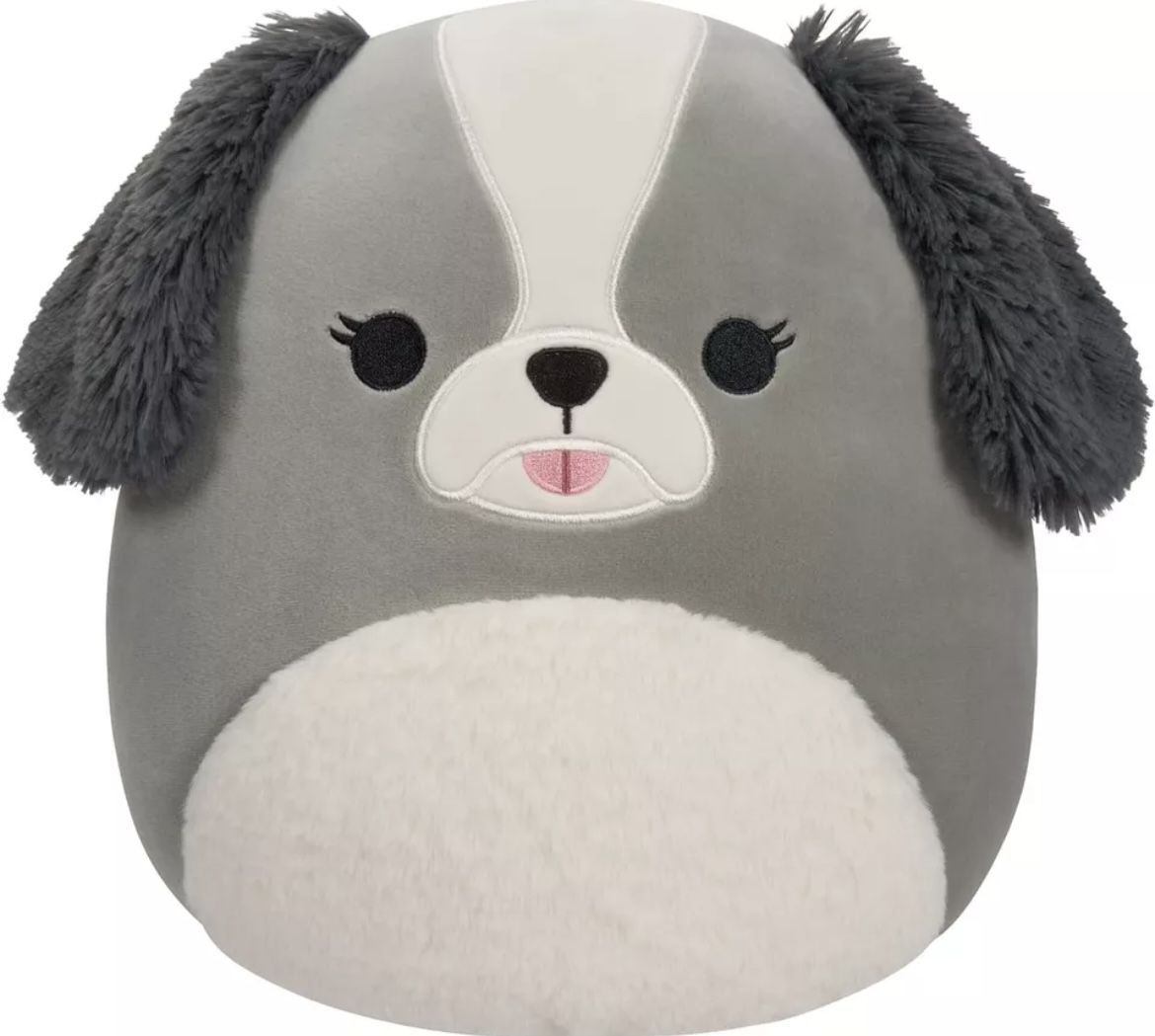 Hugging Pillow Toy Cute Stuffed Soft Plushie Decor for Kids - Shih-Tzu 16''