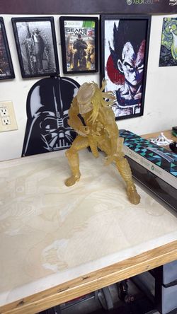 Predator figure (very sun baked)