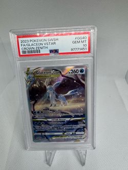 Glaceon VStar Galarian Gallery 40 PSA 10