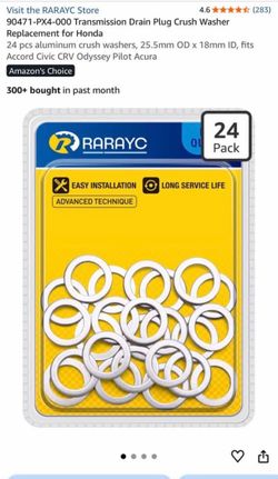Honda / Acura Transmission Drain Plug Crush Washers - 24 Pack