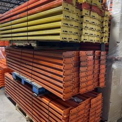 Warehouse Shelving System  Beam Wire Decks Uprights