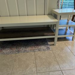 Coffee Table & Side Table/End Table - Matching Set