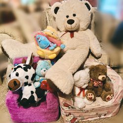 Giant White Teddy Bear Stuffed Animals Plush Toy ,,,Diferentes Monos de Peluche 